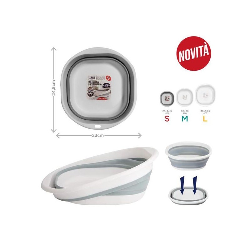 Bacinella salvaspazio S 23x24,5cm | Starclean