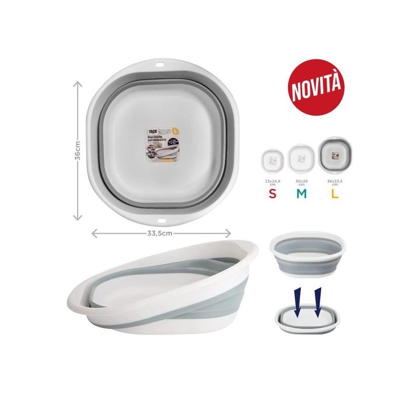 Bacinella salvaspazio l 36.5x33.5cm | Starclean