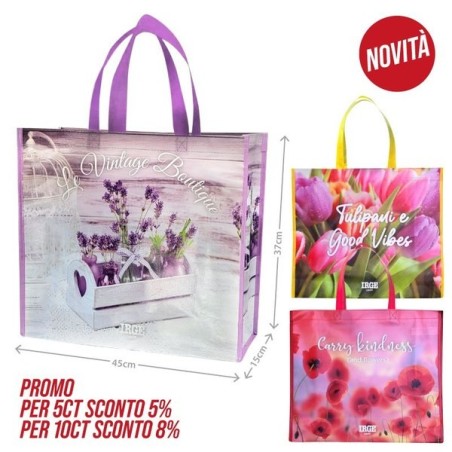 Shopping BAG vintage 43x15x37cm | Starclean