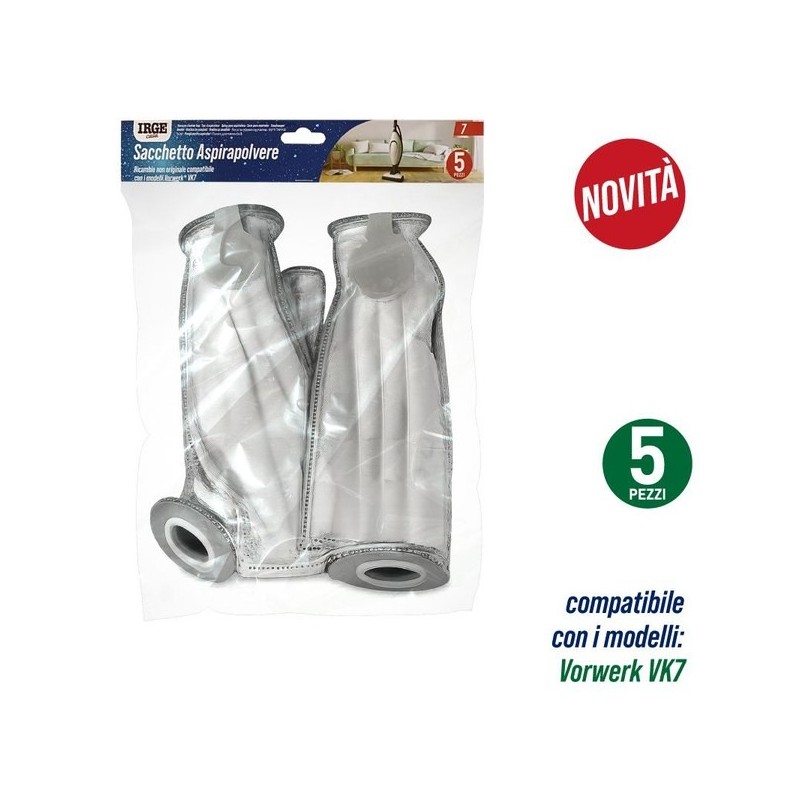 Sacco aspirapolvere VK7 5pz | Starclean
