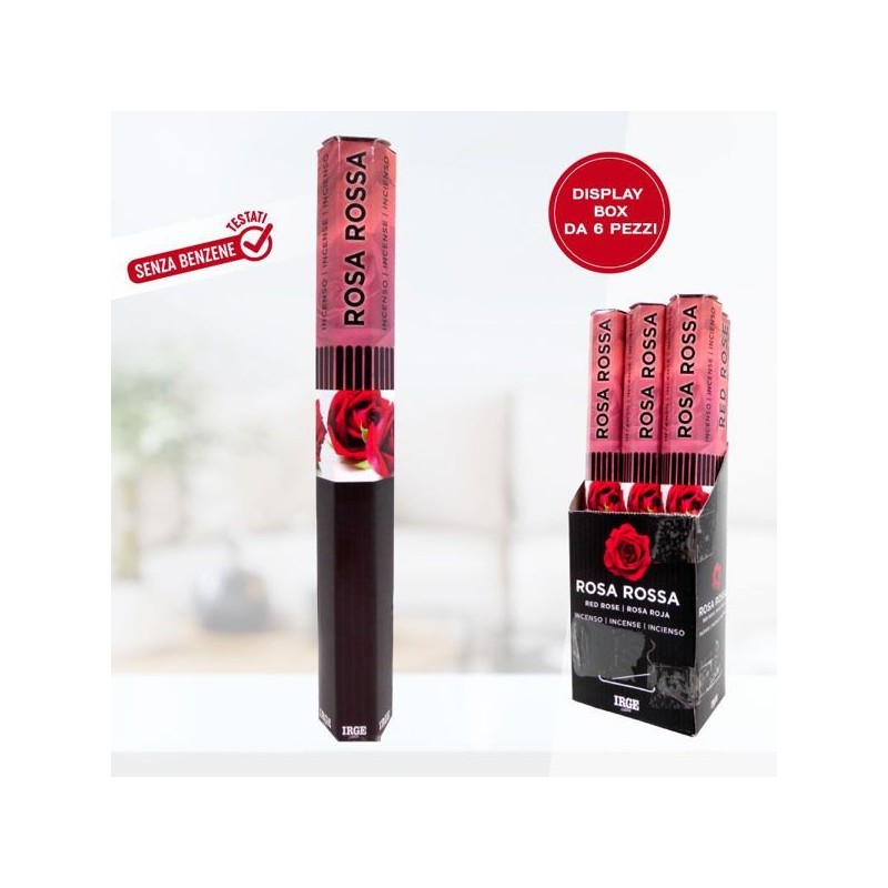 Incenso rosa rossa 20 stick | Starclean