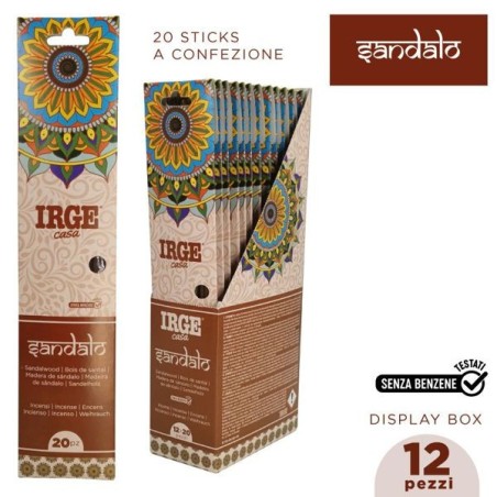 Incenso sandalo 20 stick | Starclean