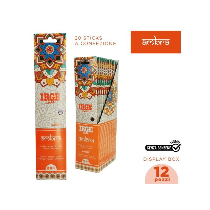 Incenso amber 20 stick | Starclean