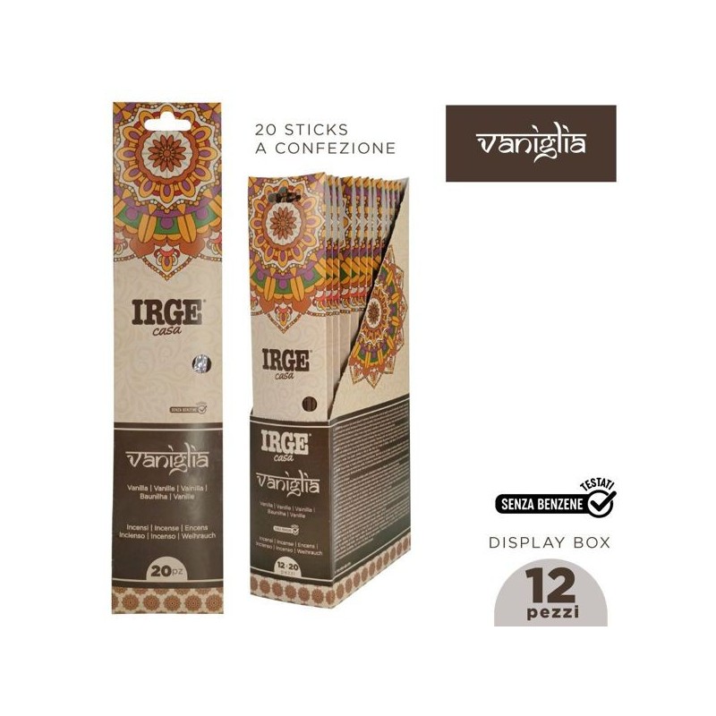 Incenso vaniglia 20 stick | Starclean