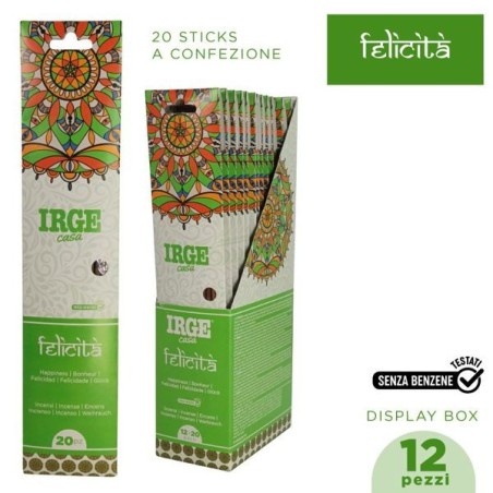 Incenso felicita' 20 stick | Starclean