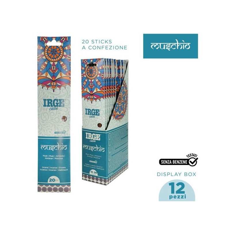 Incenso muschio 20 stick | Starclean