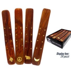 Porta incenso legno ORO | Starclean