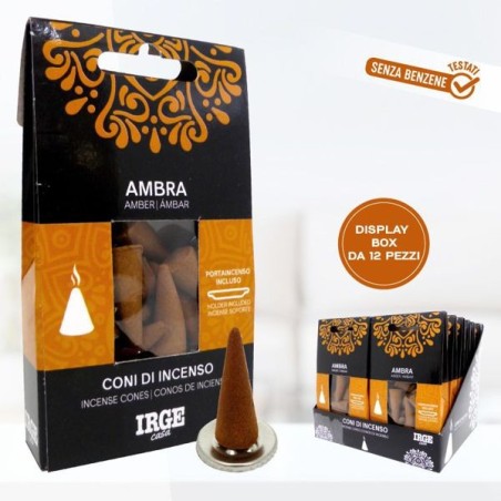 Cono incenso 12 pz amber | Starclean