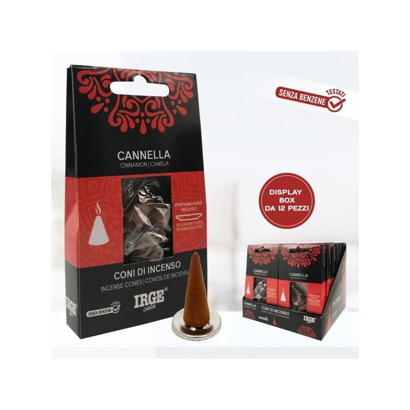 Cono incenso 12 pz cannella | Starclean