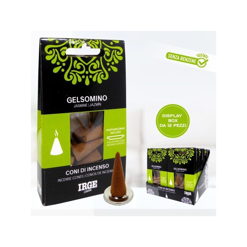 Cono incenso 12 pz gelsomino | Starclean