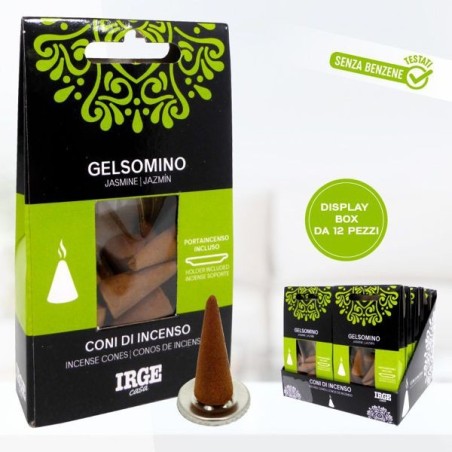 Cono incenso 12 pz gelsomino | Starclean