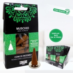 Cono incenso 12 pz muschio | Starclean