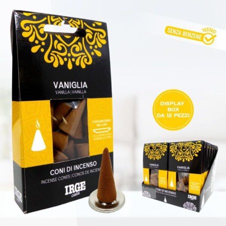 Cono incenso 12 pz vaniglia | Starclean