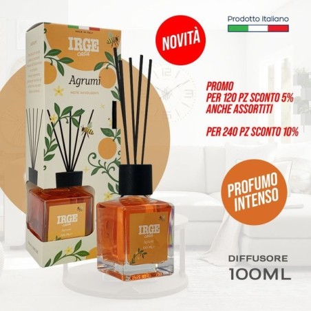 Diff cubo 100ml natural agrumi | Starclean