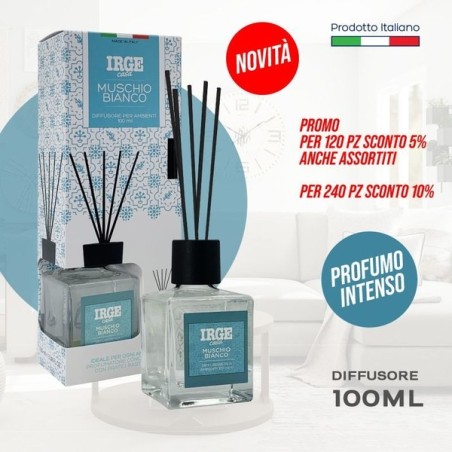 Diff cubo 100ml maioliche M. bian | Starclean