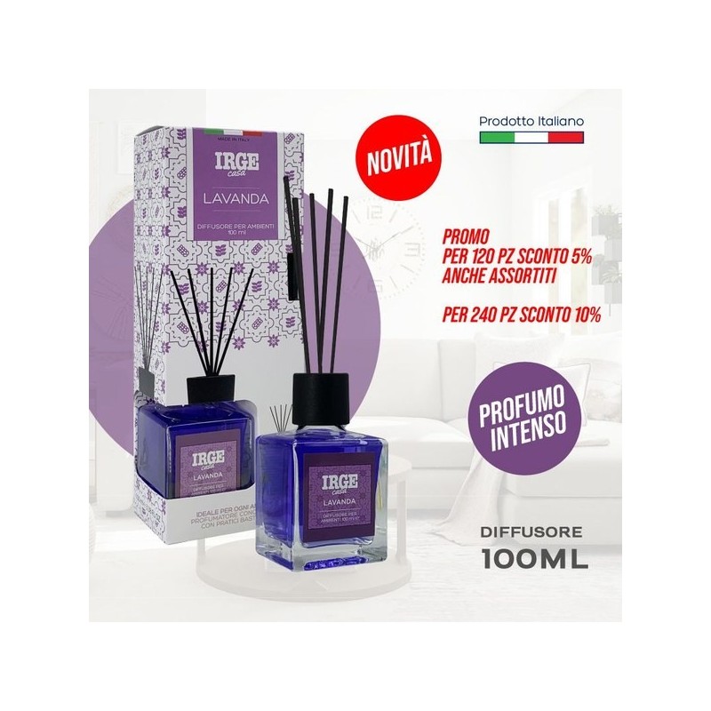 Diff cubo 100ml maioliche lavanda | Starclean