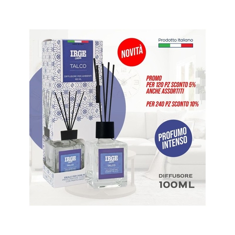 Diff cubo 100ml maioliche talco | Starclean