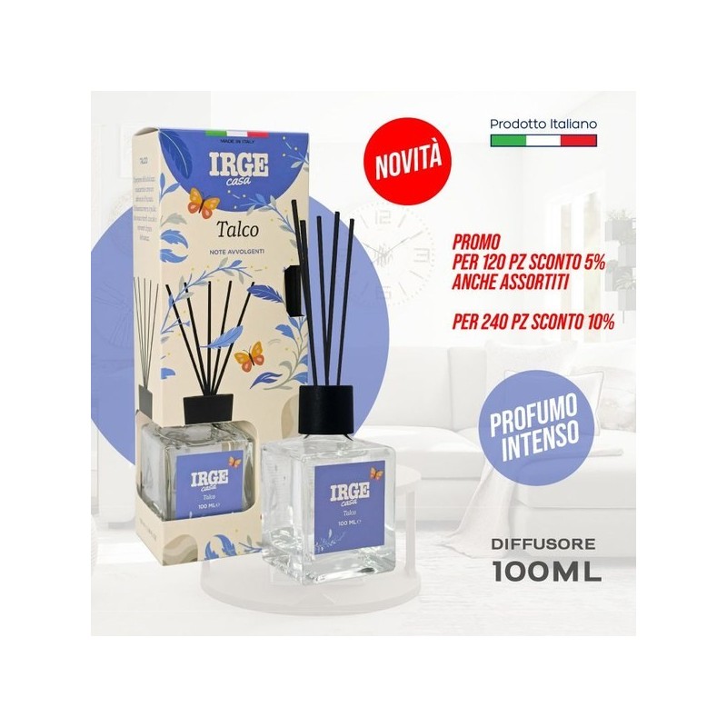 Diff cubo 100ml natural talco | Starclean