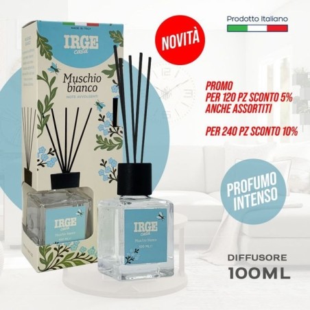 Diff cubo 100ml natural m.bianco | Starclean