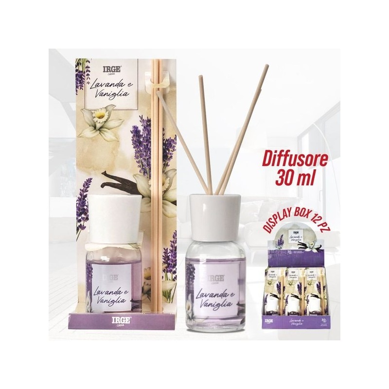 Diffusore 30ml lavanda+vaniglia IRGE | Starclean