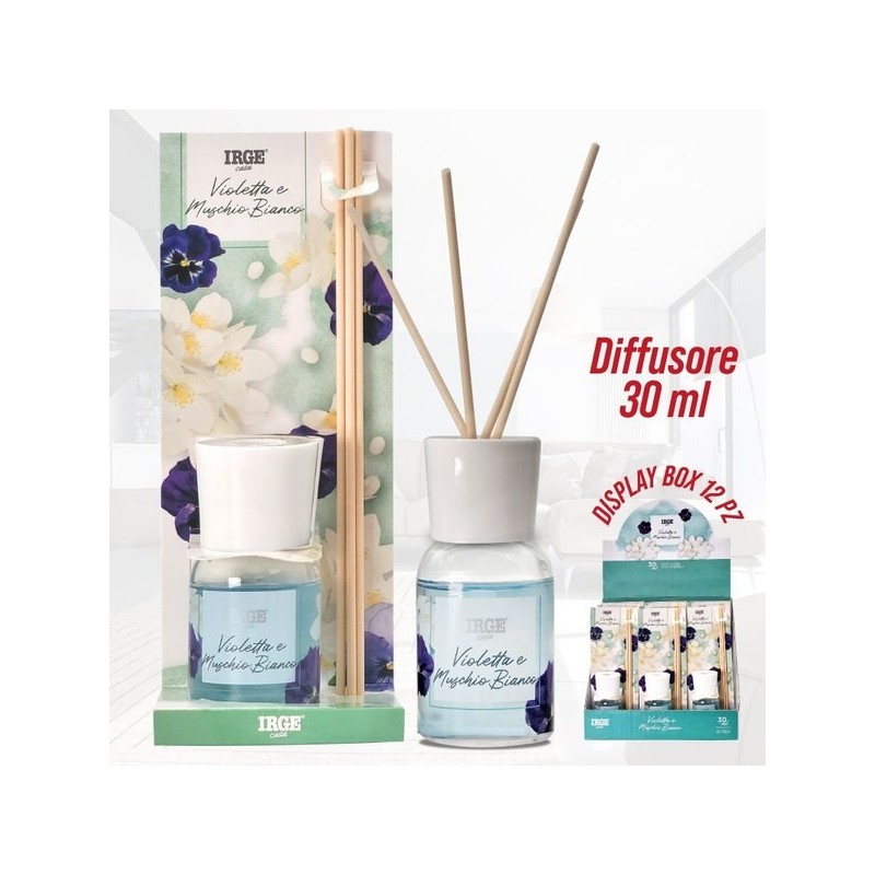 Diffusore 30ml violetta+m.bianco | Starclean