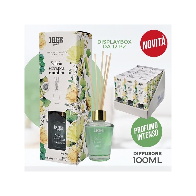 Diff 100ml vaso con AST salvia&ambra | Starclean