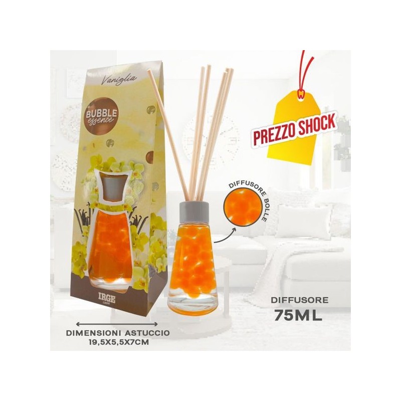 Diff bubble 75ml vaniglia | Starclean