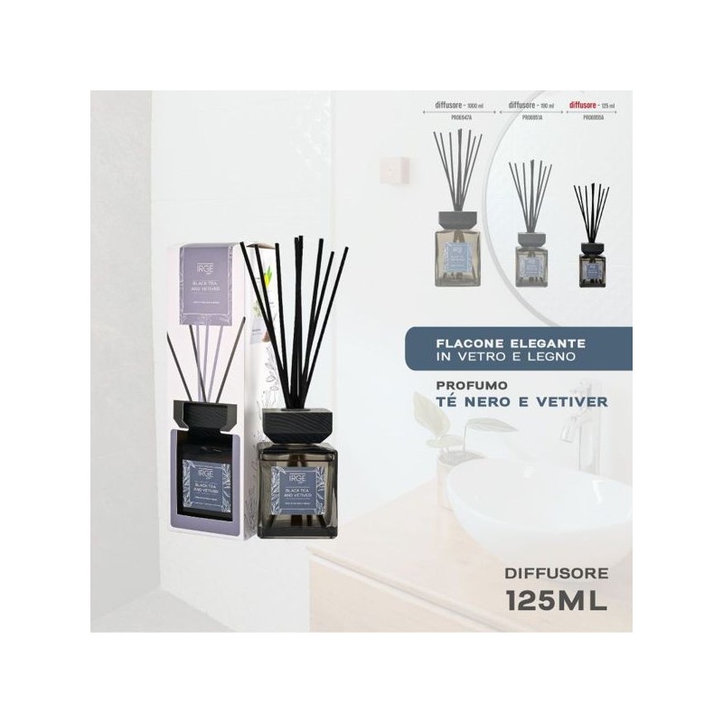 Dif.125ml IRGE black TEA AND vetiver | Starclean