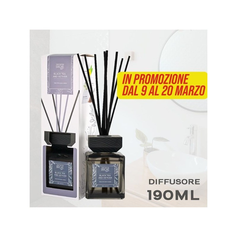 Dif.190ml IRGE black TEA AND vetiver | Starclean