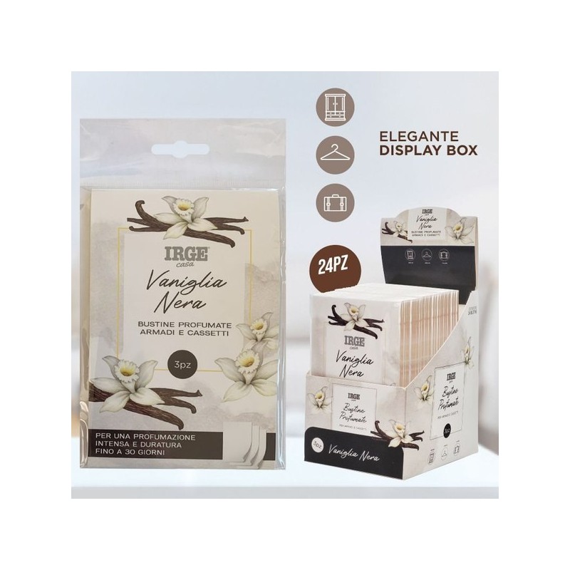 Bustine profum 3 pz IRGE vaniglia | Starclean