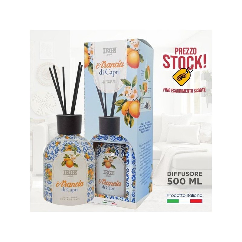 Diffusore 500ml arancia capri | Starclean