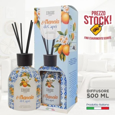Diffusore 500ml arancia capri | Starclean