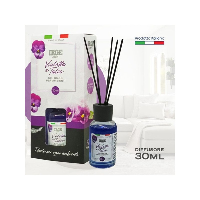 Diffusore amb. 30 ml violetta/talco | Starclean