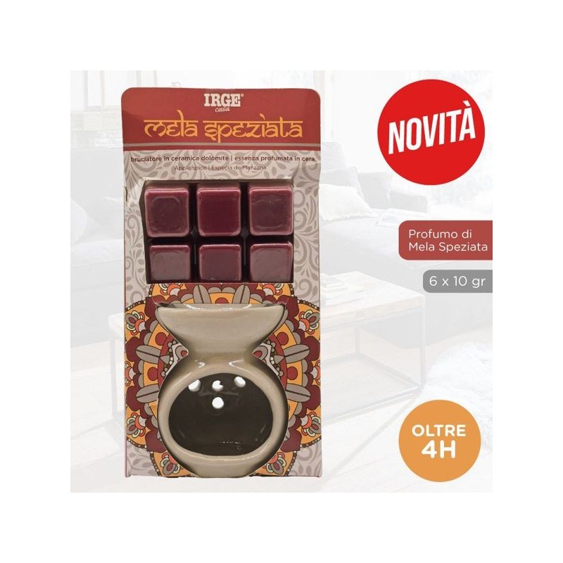 Bruciatore+tav.cera 6pz mela speziat | Starclean