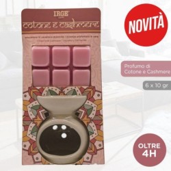 Bruciatore+tav.cera 6pz cotone+cashm | Starclean