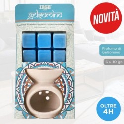 Bruciatore+tav.cera 6pz gelsomino | Starclean