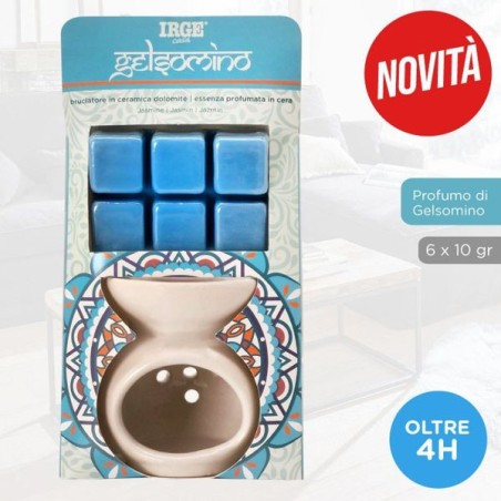 Bruciatore+tav.cera 6pz gelsomino | Starclean
