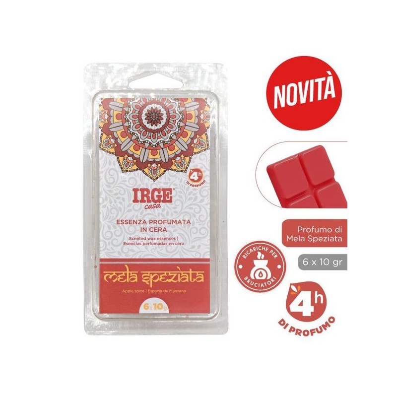 Ricarica tav.cera 6pz mela speziata | Starclean