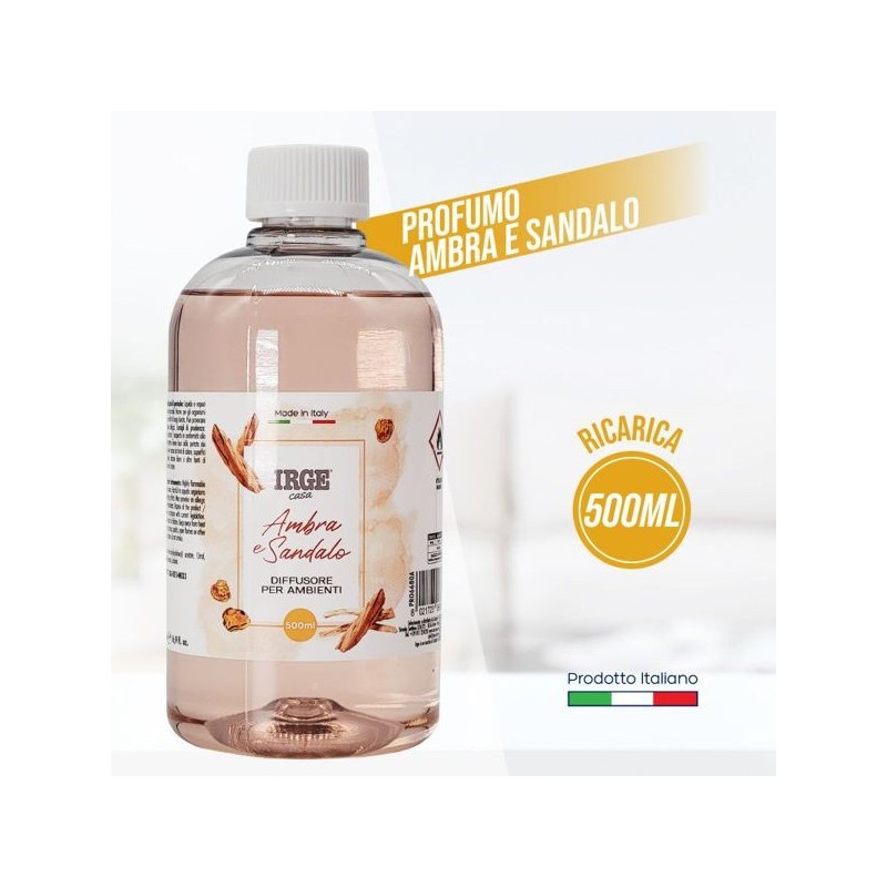 Diffusore ricar. AMB 500 ml ambra/s | Starclean