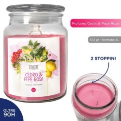 Candela cedro E pepe rosa 510g | Starclean