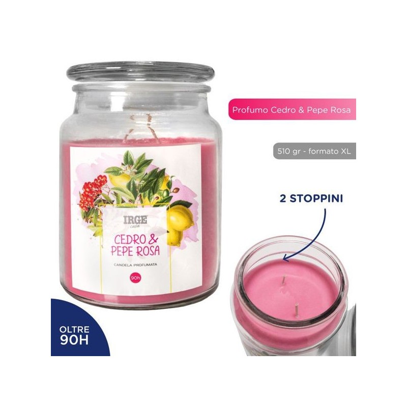 Candela cedro E pepe rosa 510g | Starclean