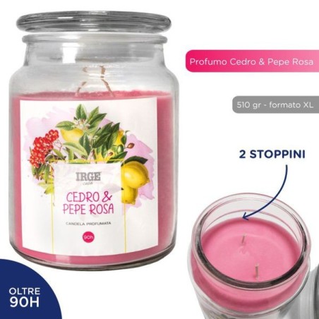 Candela cedro E pepe rosa 510g | Starclean
