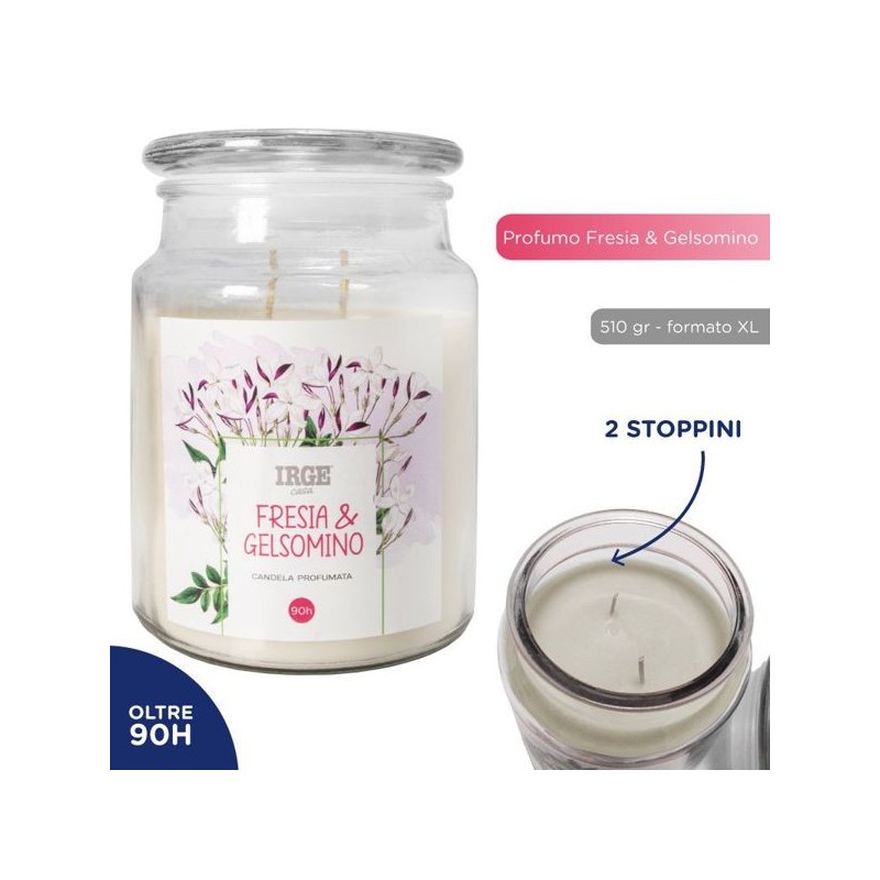 Candela fresia E gelsomino 510gr | Starclean