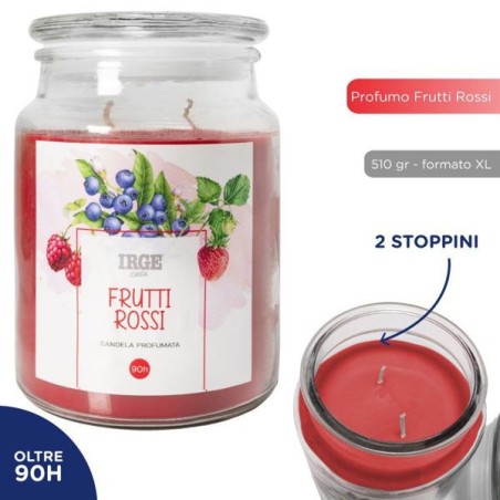 Candela frutti rossi 510gr | Starclean