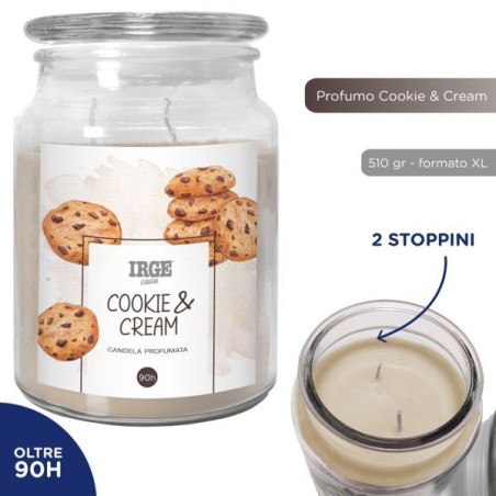 Candela cookie & cream 510gr | Starclean