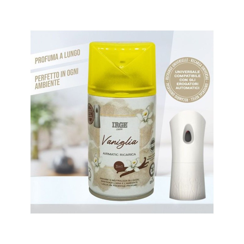 DEO IRGE 250 ml vaniglia automatic | Starclean