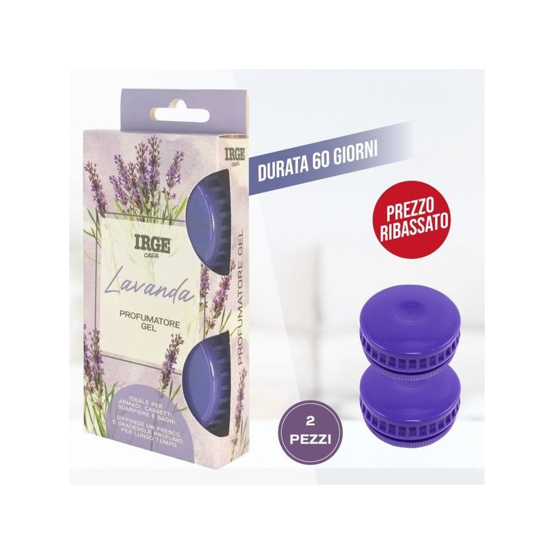 Deodorante IRGE GEL 2 pz lavanda | Starclean