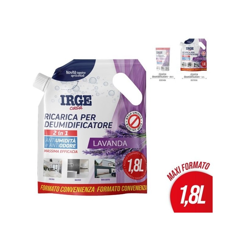 Ric. deumidificatore 1.8l lavanda | Starclean