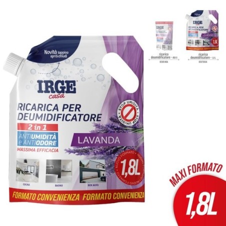 Ric. deumidificatore 1.8l lavanda | Starclean