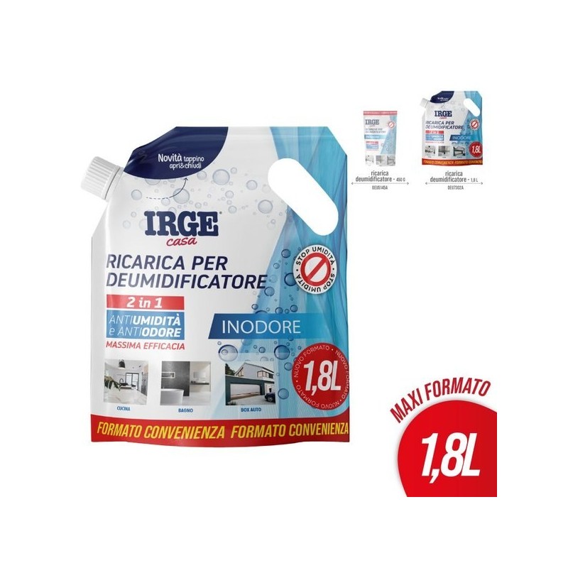 Ric. deumidificatore 1,8l inodore | Starclean